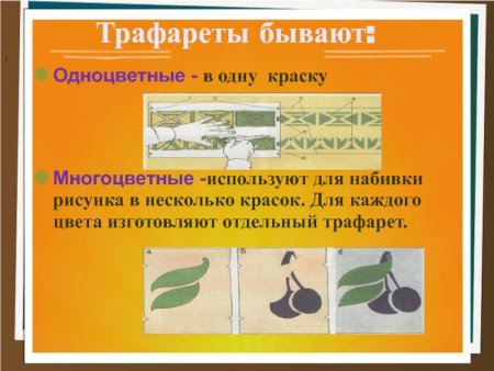 Методы изготовления трафаретов