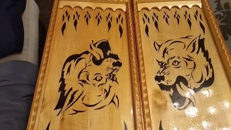 Трафарет для нард внутри