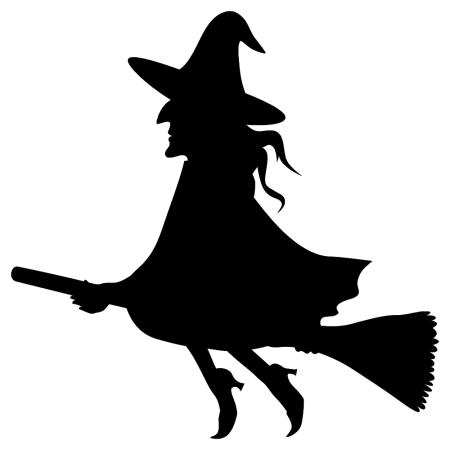 Трафарет ведьма на хэллоуин рисунок (48 фото)