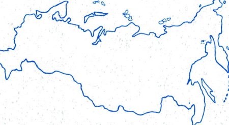 Трафарет карта россии рисунок карандашом (38 фото)