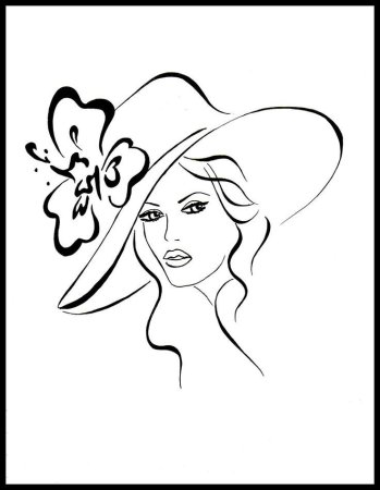 Контурные рисунки