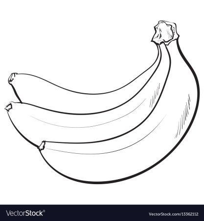 Очертание банана