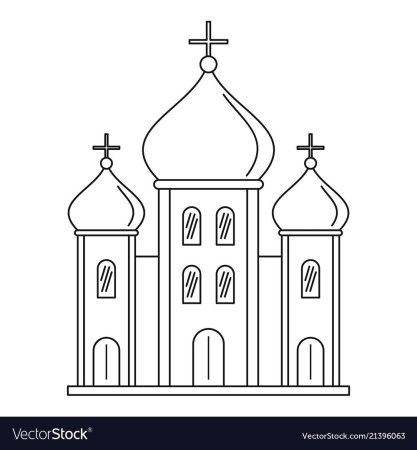 Храм шаблон