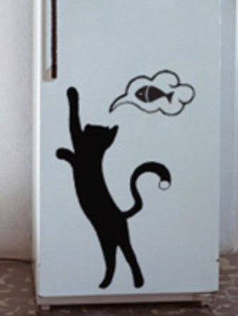 Трафареты на холодильник