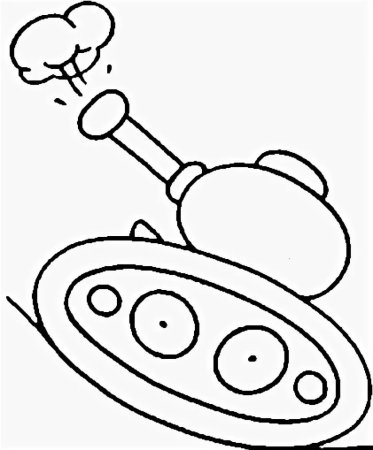 Трафарет танк детский рисунок (45 фото)