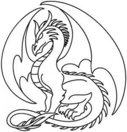 Трафарет драконы рисунок карандашом (46 фото)