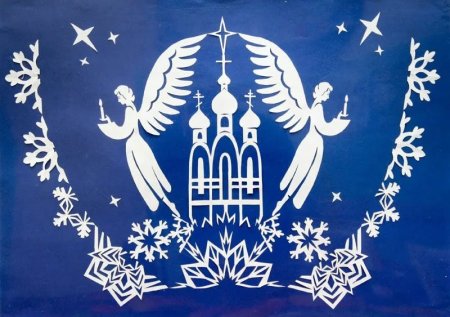 Вырезанки на Рождество
