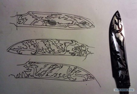 Рисунки для гравировки на ножах