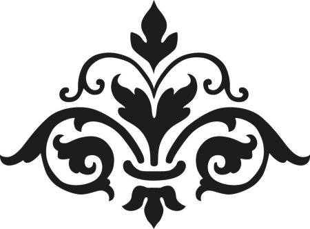 Трафареты узоров для декора