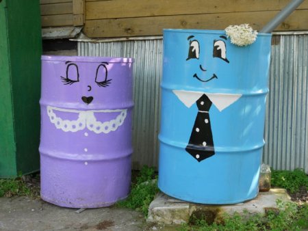 Рисунки на бочках