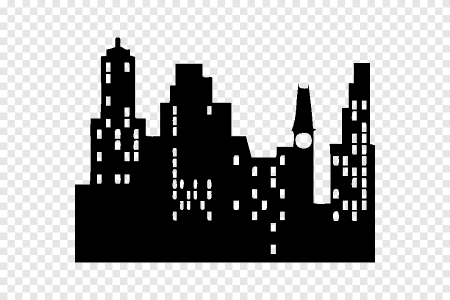 Силуэт города Нью Йорк
