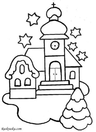 Храм схематично