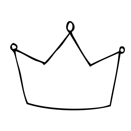 Корона раскраска