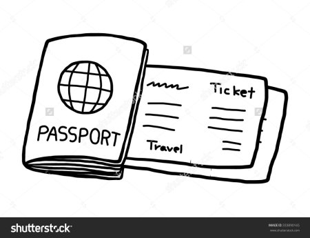 Трафарет паспорт рисунок (43 фото)
