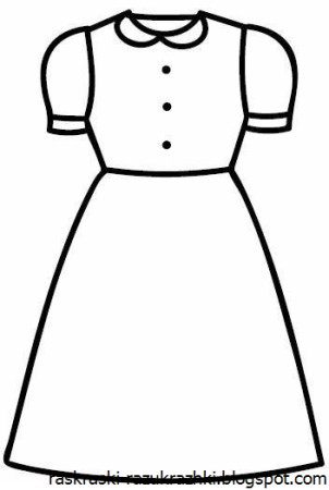 Сарафан рисунок