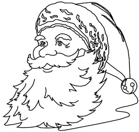 Портрет Деда Мороза