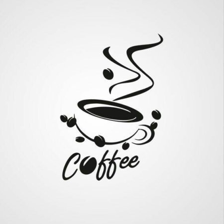 Эскиз кофе для логотипа