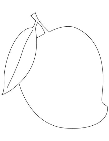 Слива раскраска
