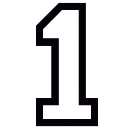 Цифры 1 и 2