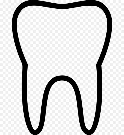 Очертания зуба