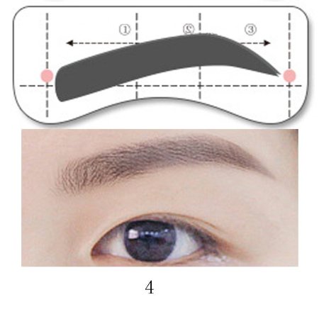 Трафареты для бровей