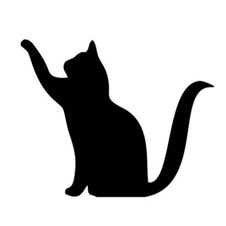 Силуэт кота