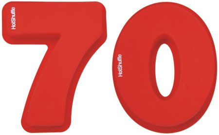 Цифра 70 для детей