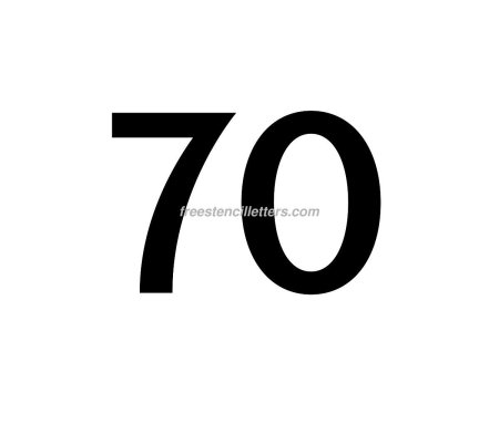 Цифра 30 трафарет