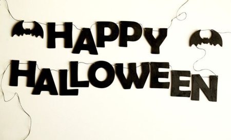 Happy Halloween буквы