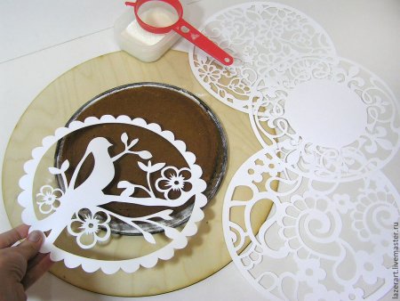 Трафареты для декора торта