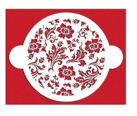 Трафареты для украшения торта