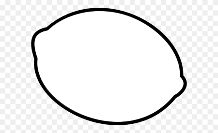 Лимон раскраска