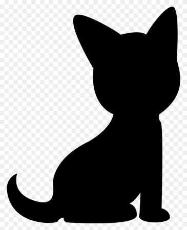 Силуэт кота