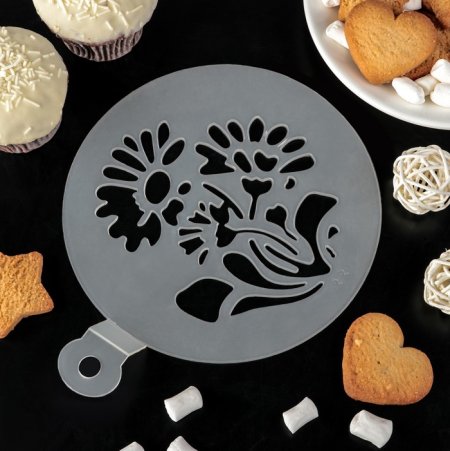 Трафареты для декорирования выпечка