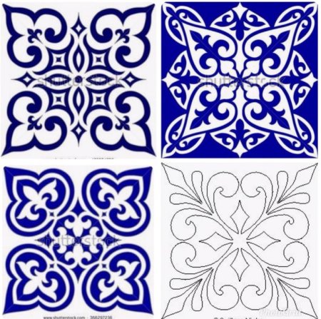 Трафареты для кафельной плитки