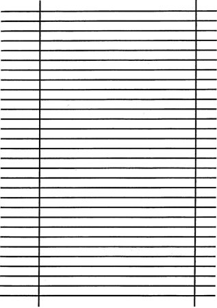 Лист а4 расчерченный в линию