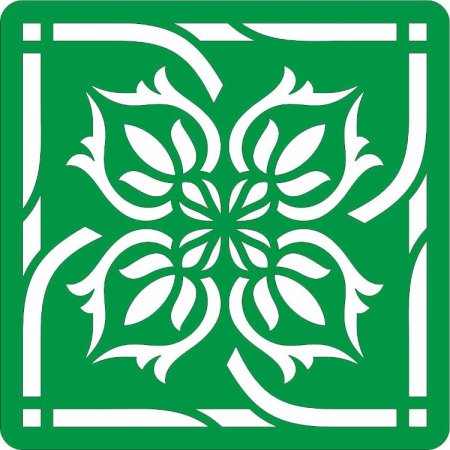 Плитка азулежу трафарет