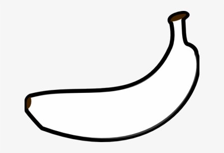 Трафарет банана для вырезания (44 фото)