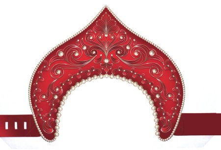 Кокошник для печати