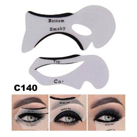 Набор трафаретов для бровей Stellary Brow Stencils Kit, 4 формы