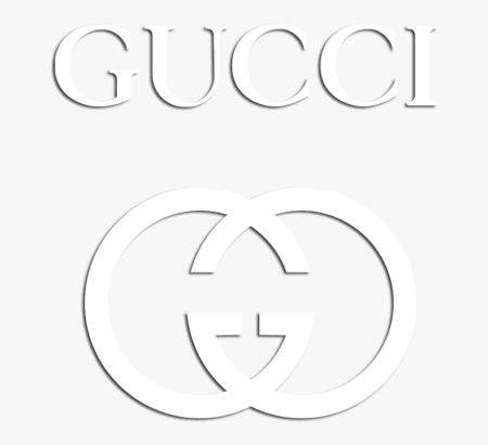 Gucci logo White