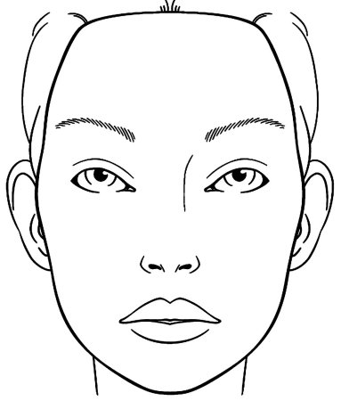Face Chart для визажистов
