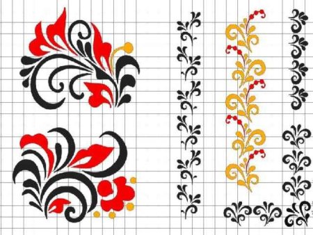 Квадратный орнамент