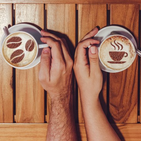 Coffee Barista Stencils набор