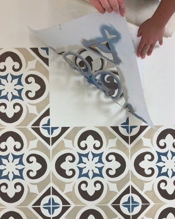 Трафарет для покраски плитки