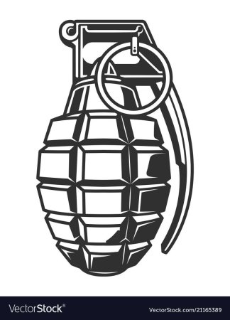 Тату эскизы гранаты