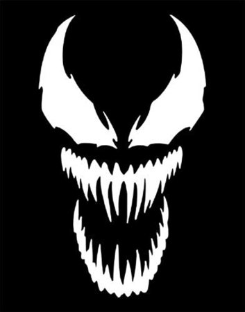 Venom наклейка на авто