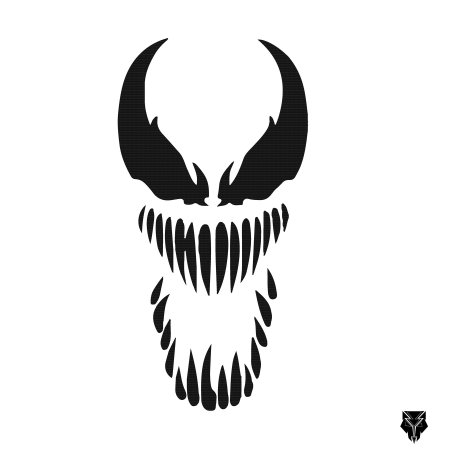 Трафарет Venom
