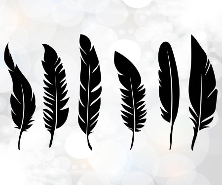 Перья для вырезания