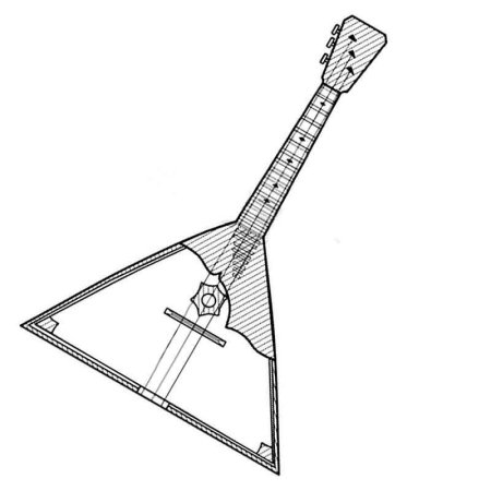 Brahner Bal-25etr - балалайка